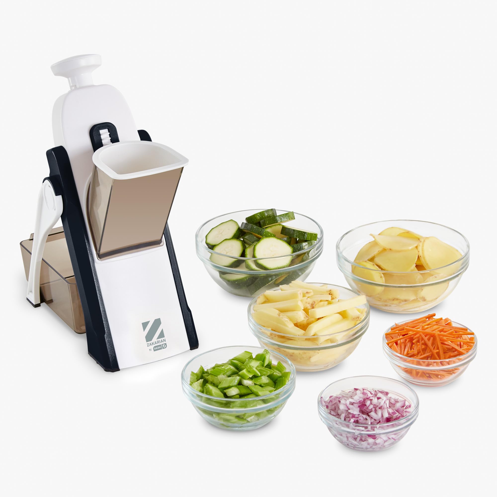 Amazon.com: Zakarian by Dash Safe Slice Mandoline for Vegetables